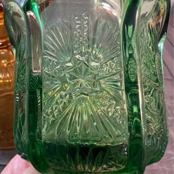 Floral Pattern Water Goblets - Picture 4 of 5